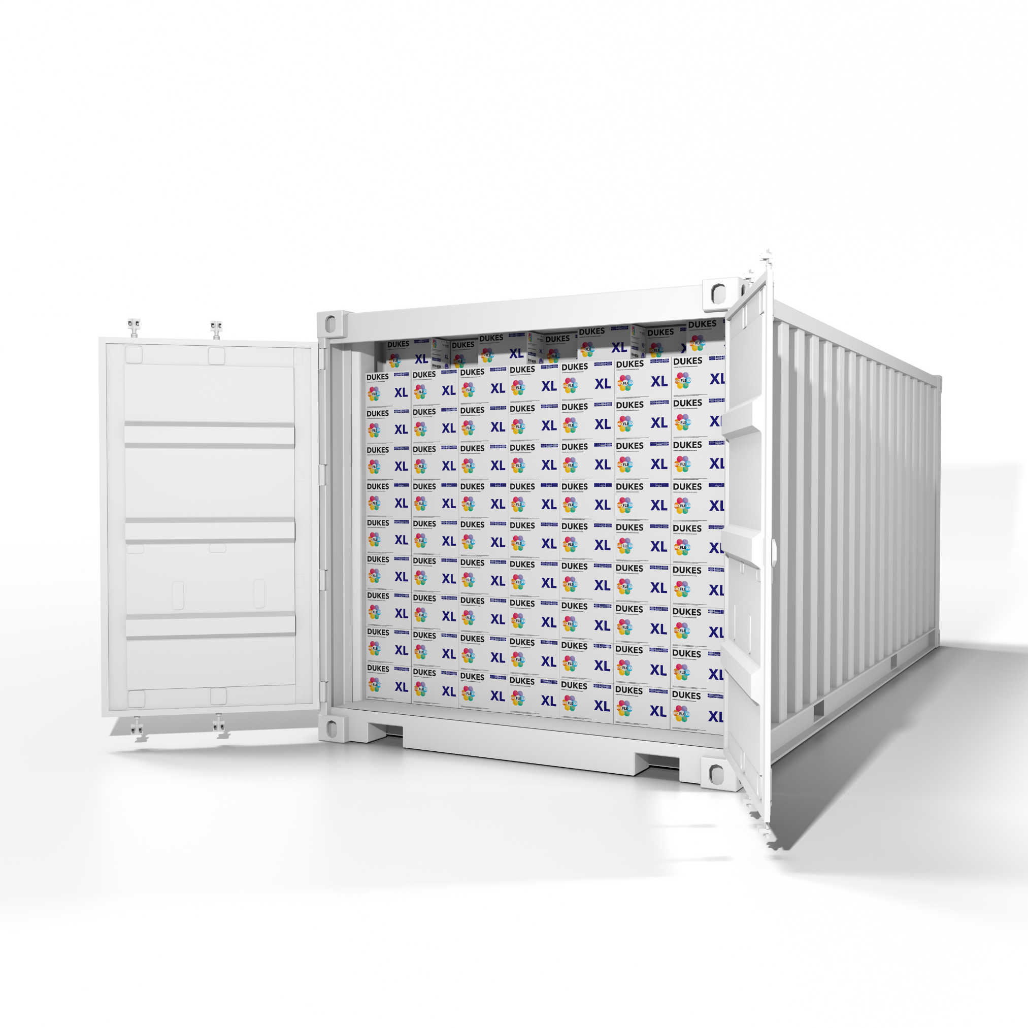 DUKES BIOFLEXX™ Biodegradable Nitrile Exam Gloves, 4 Mil, Blue, 5,580,000/40FT